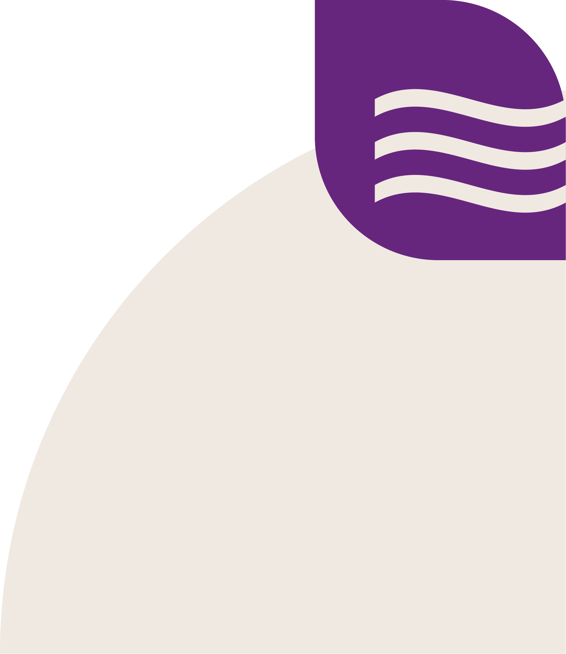 Shape Accents colorblock right purplecream